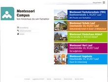 Tablet Screenshot of montessori-lauf.de